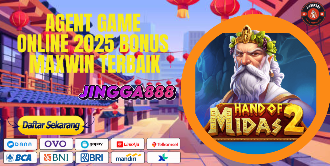 AGENT GAME ONLINE 2025 BONUS MAXWIN TERBAIK